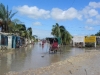 Il giorno dopo il ciclone haruna nella città di Tulear