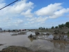 Il giorno dopo il ciclone haruna nella città di Tulear